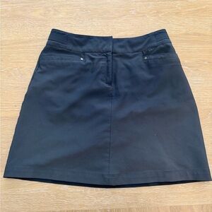 Tail Dark Navy Performance Skirt With Under Shorts